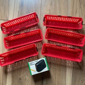 Pencil Boxes W/ Electric Pencil Sharpener